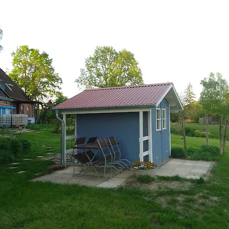 Luxury tent Huette Kroetenhof, Radfahrer Uebernachtung
