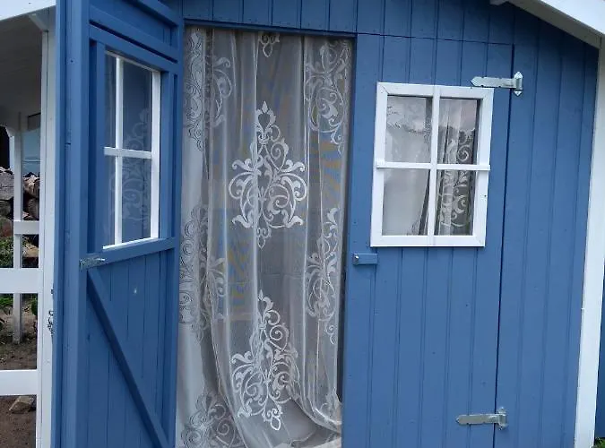 Huette Kroetenhof, Radfahrer Uebernachtung * Barforde